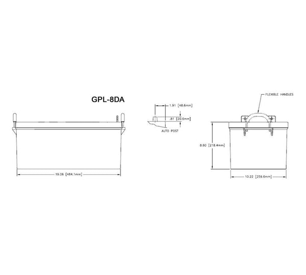 Lifeline GPL-8DA - BDBatteries.com