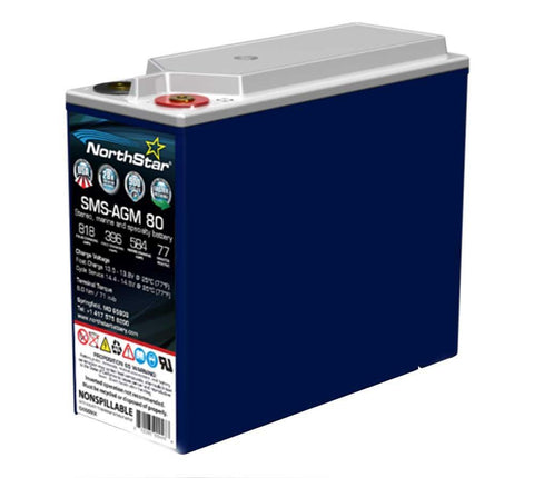 NorthStar SMS-AGM-80 - BDBatteries.com